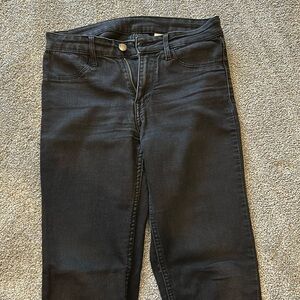 Skinny Ankle Black Jeans